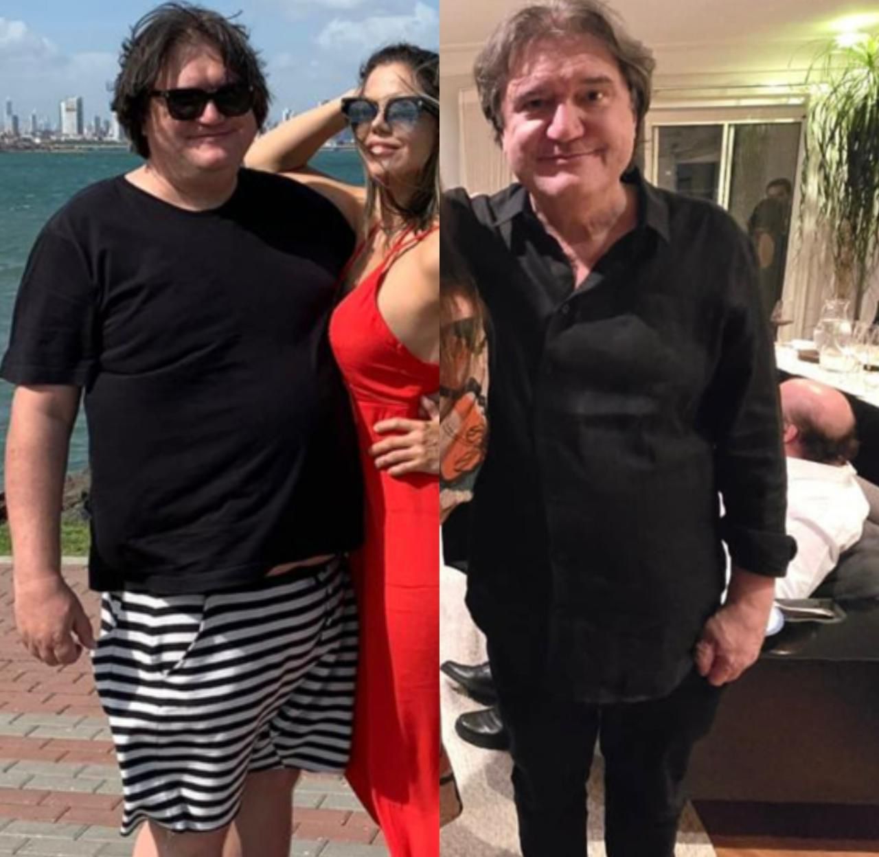 Antes e depois de Carlos